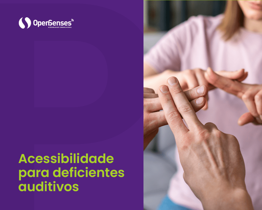 Acessibilidade para deficientes auditivos